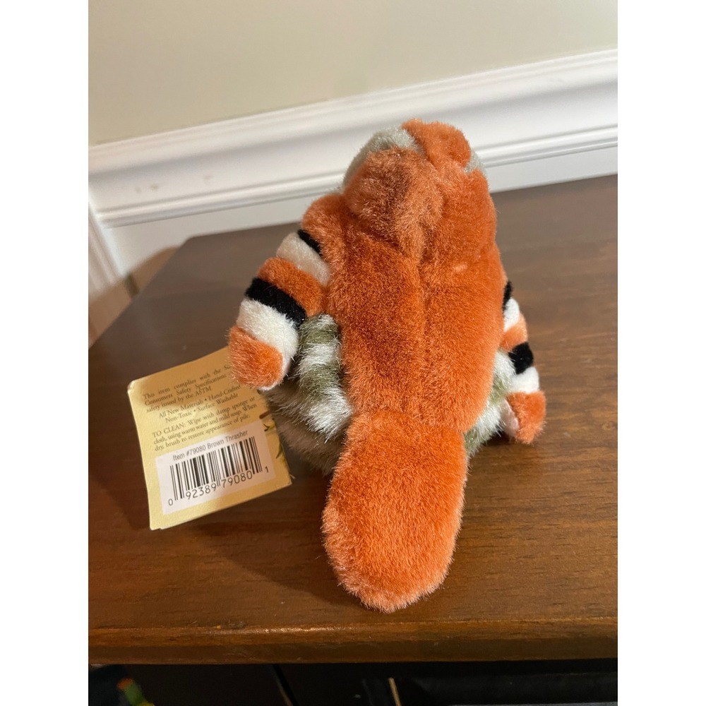 Wild Republic Audubon Birds Brown Thrasher Plush plays real Bird Call - Picture 3 of 6